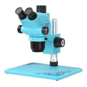 MICROSCOPIO RELIFE RL-M6T PRO-B11 TRINOCULARE 6.5-65X CON INTERFACCIA 0.5CTV - BLU