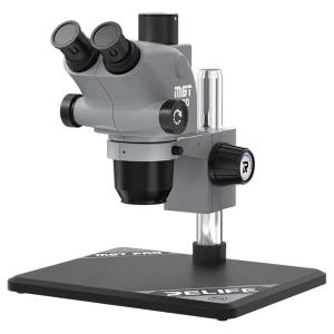 MICROSCOPIO RELIFE RL-M6T PRO-B11 TRINOCULARE 6.5-65X CON INTERFACCIA 0.5CTV - GRIGIO