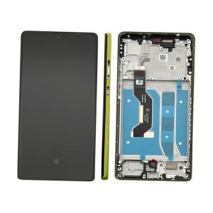 DISPLAY LCD PER MOTOROLA XT2427-3 MOTO G85 5G VERDE CON FRAME 5D68C24855