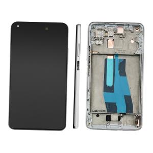 DISPLAY LCD PER XIAOMI 11 LITE 5G NE SILVER CON FRAME (AMOLED)