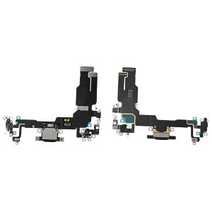 FLAT DOCK RICARICA PER IPHONE 15 NERO (AAA)