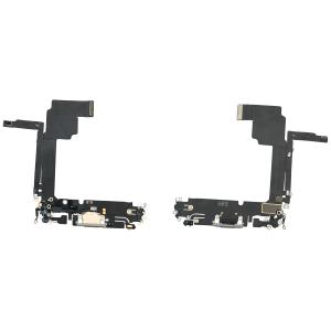 FLAT DOCK RICARICA PER IPHONE 15 PRO MAX BIANCO TITANIO (AAA)