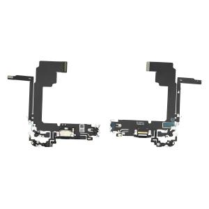 FLAT DOCK RICARICA PER IPHONE 15 PRO MAX NERO TITANIO (AAA)