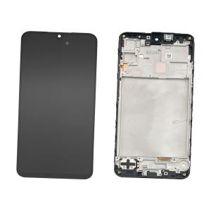 DISPLAY LCD PER SAMSUNG A165F A16 4G NERO CON FRAME GH82-36253A - SERVICE PACK
