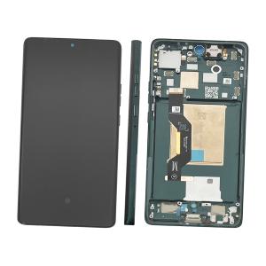 DISPLAY LCD PER MOTOROLA XT2407-1 MOTO EDGE 50 VERDE / JUNGLE GREEN CON FRAME 5D68C24915
