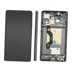 DISPLAY LCD PER MOTOROLA XT2407-1 MOTO EDGE 50 GRIGIO / KOALA GRAY CON FRAME 5D68C24914