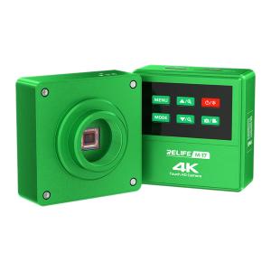 TELECAMERA MICROSCOPICA INDUSTRIALE 4K RELIFE M-17 VERDE PER MICROSCOPIO TRINOCULARE