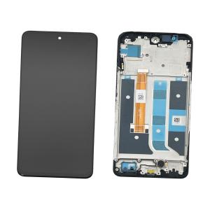 DISPLAY LCD PER REALME 11 5G RMX3780 NERO CON FRAME 621029000064 - SERVICE PACK