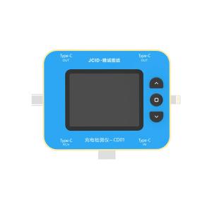 TESTER DOCK RICARICA CD01 JCID CON RILEVAMENTEO AUTOMATICO TYPE-C / LIGHTNING CON LICENZA BITMAP 2 ANNI