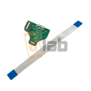 CONNETTORE DI RICARICA PCB + FLAT PLAYSTATION 4 12 PIN JDS-011