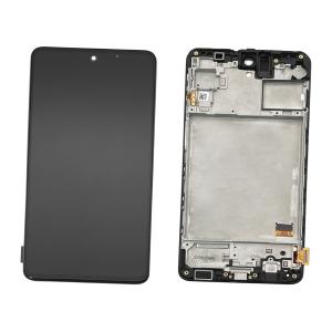DISPLAY LCD PER SAMSUNG M317F M31S 2020 NERO CON FRAME GH82-23774A GH82-24114A