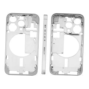 FRAME CENTRALE PER IPHONE 15 PRO BIANCO TITANIO