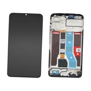 DISPLAY LCD PER REALME NOTE 50 RMX3834 NERO CON FRAME 621029000179 - SERVICE PACK