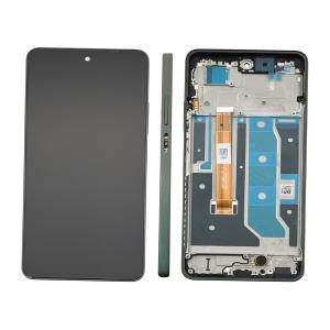 DISPLAY LCD PER REALME C67 4G RMX3890 NERO CON FRAME 621029000120 - SERVICE PACK