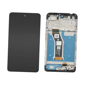 DISPLAY LCD PER MOTOROLA XT2421-8 MOTO G04S 4G NERO CON FRAME 5D68C24245