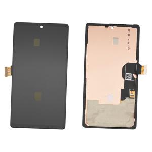 DISPLAY LCD PER GOOGLE PIXEL 6A 5G GX7AS GB62Z G1AZG GB17L NERO CON FRAME (AMOLED) (S/S)