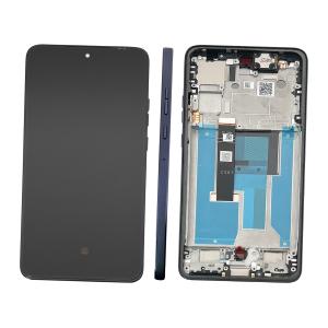DISPLAY LCD PER MOTOROLA XT2409-1 MOTO EDGE 50 NEO 5G GRIGIO / PANTONE GRISAILLE CON FRAME 5D68C28368 5D68C28683
