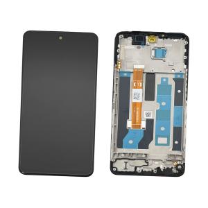 DISPLAY LCD PER REALME 12X 5G RMX3997 NERO CON FRAME 621029000186 - SERVICE PACK