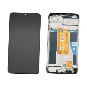 DISPLAY LCD PER REALME C61 4G RMX3930 / C61 4G RMX3939 / C63 4G RMX3939 NERO CON FRAME 621029000208 - SERVICE PACK