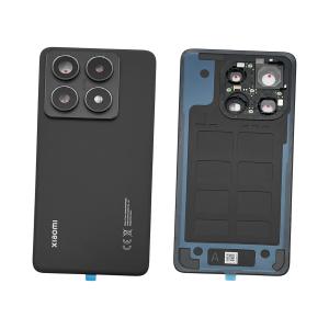 BACK COVER PER XIAOMI 14T PRO 5G NERO / TITAN BLACK 56001800N1200 - SERVICE PACK