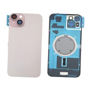 BACK COVER PER IPHONE 15 PLUS ROSA COMPATIBILE