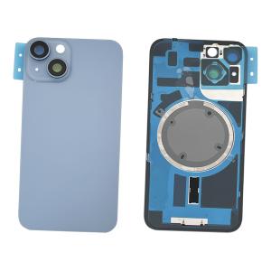 BACK COVER PER IPHONE 14 BLU COMPATIBILE