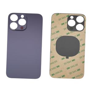 VETRO POSTERIORE PER IPHONE 14 PRO MAX VIOLA / DEEP PUPRLE (BIG HOLE) COMPATIBILE