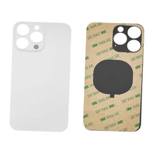 VETRO POSTERIORE PER IPHONE 14 PRO MAX BIANCO SILVER (BIG HOLE) COMPATIBILE