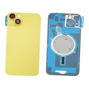 BACK COVER PER IPHONE 14 PLUS GIALLO COMPATIBILE