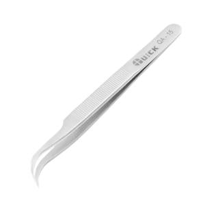 PINZETTA PUNTA CURVA QUICK QA-15