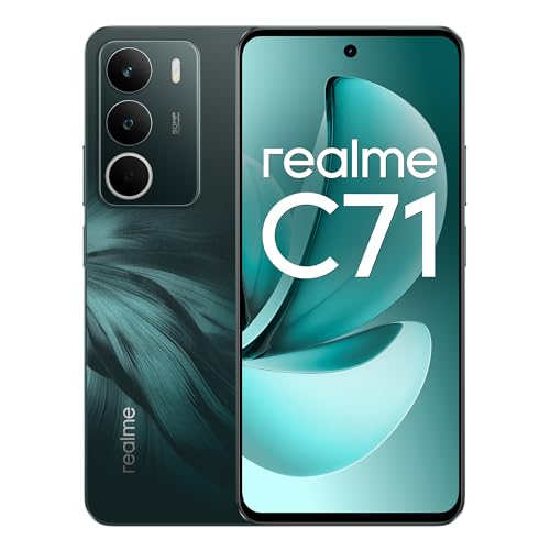 realme C71 Smartphone 4G,6+128GB,Batteria 6000 mAh,Ricarica rapida 45