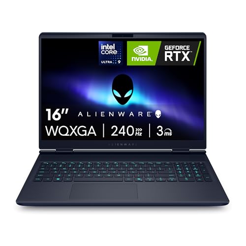 Alienware 16x Aurora Gaming Laptop AC16251 16" WQXGA 240Hz G-Sync Disp