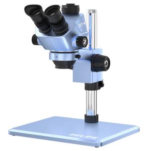 MICROSCOPIO RELIFE RL-M7T PRO-B11 TRINOCULARE 7X-50X CON INTERFACCIA 0.5CTV - BLU / PHANTOM BLUE