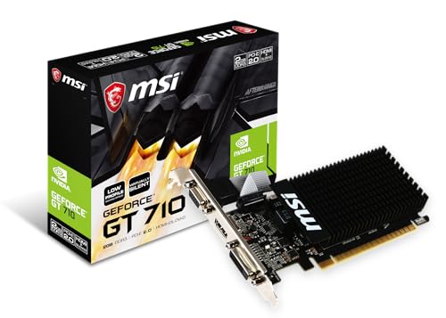 MSI GT 710 2GD3H LP scheda video NVIDIA GeForce GT 730 2 GB GDDR3