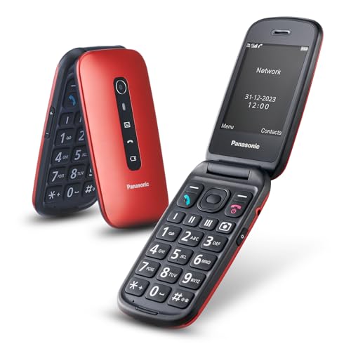 Panasonic KX‑TU550EXR Cellulare 4G per Anziani