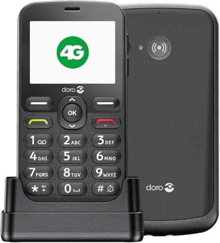 DORO 1880 4G (SOCLE DE CHARGE) BLACK