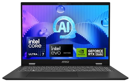 MSI Prestige 16 AI Studio B1VFG-010-16" QHD Display