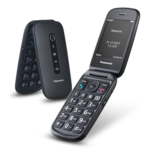 Panasonic KX‑TU550EXB Cellulare 4G per Anziani