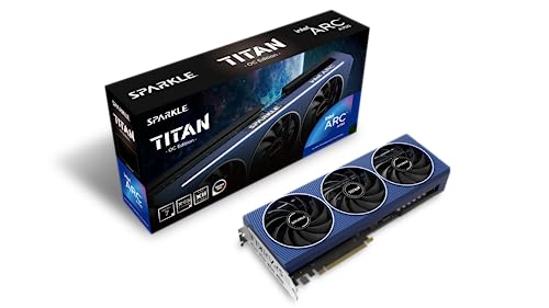 Sparkle Scheda grafica Intel Arc A750 TITAN OC Edition DDR6 HDMI 2200M