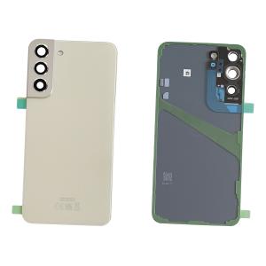 BACK COVER PER SAMSUNG S906B S22 PLUS CREMA GH82-27444F