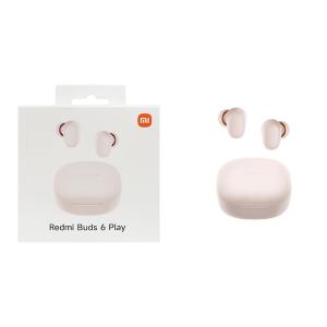 AURICOLARE BLUETOOTH XIAOMI REDMI BUDS 6 PLAY ROSA BHR8775GL - BLISTER RETAIL
