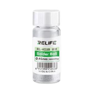 PALLINE DI STAGNO PER REBALLING RELIFE RL-403B 0.45mm