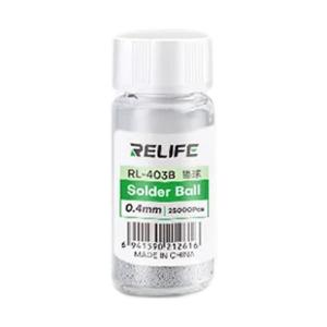 PALLINE DI STAGNO PER REBALLING RELIFE RL-403B 0.40mm