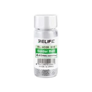 PALLINE DI STAGNO PER REBALLING RELIFE RL-403B 0.65mm