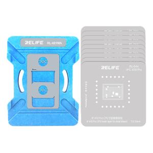 SUPPORTO DI SERRAGGIO PER CHIP IC REBALLING RELIFE RL-601MA CON STENCIL PER IPHONE 6-16 SERIES