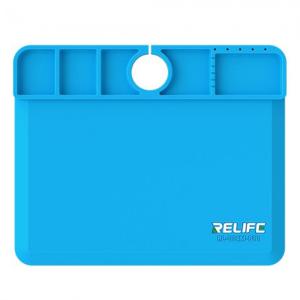 PIANO DA LAVORO RELIFE RL-004M-B11 TAPPETINO IN SILICONE AZZURRO PER MICROSCOPIO SERIE B11