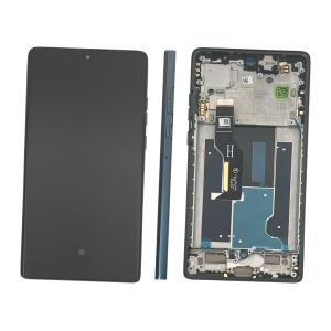 DISPLAY LCD PER MOTOROLA XT2429-2 MOTO EDGE 50 FUSION 5G BLU / FOREST BLUE CON FRAME 5D68C24344