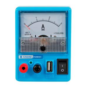 ALIMENTATORE DA BANCO SUNSHINE P-0503C 15V 3A DC