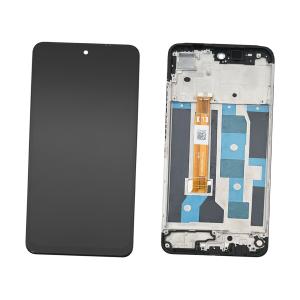 DISPLAY LCD PER REALME C65 4G RMX3910 NERO CON FRAME