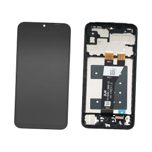 DISPLAY LCD PER SAMSUNG A146P A14 NERO CON FRAME (VER. LCM)